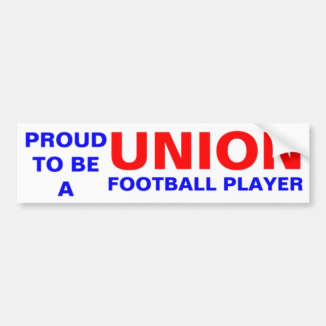 UNION FOOTBALL PLAYER BILDEKAL (Framsidan)