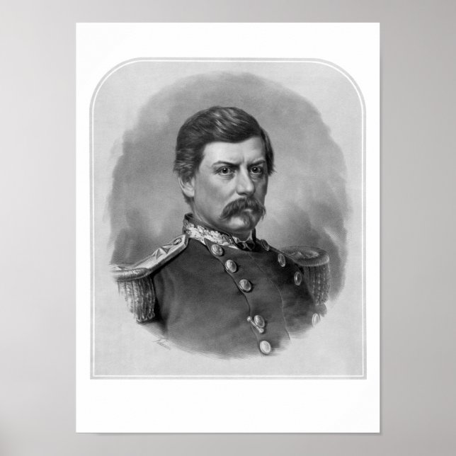 Union General George McClellan Poster (Framsidan)