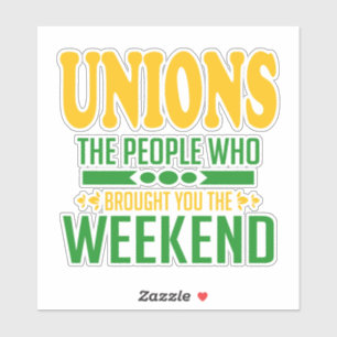 Union Helg Sticker Klistermärken