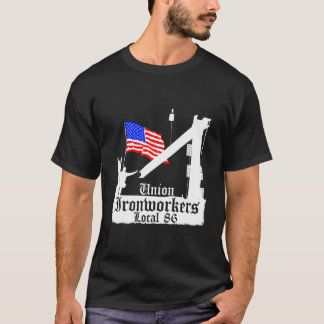 Union Ironworkers Local 86 Hoodie American Flagga T Shirt