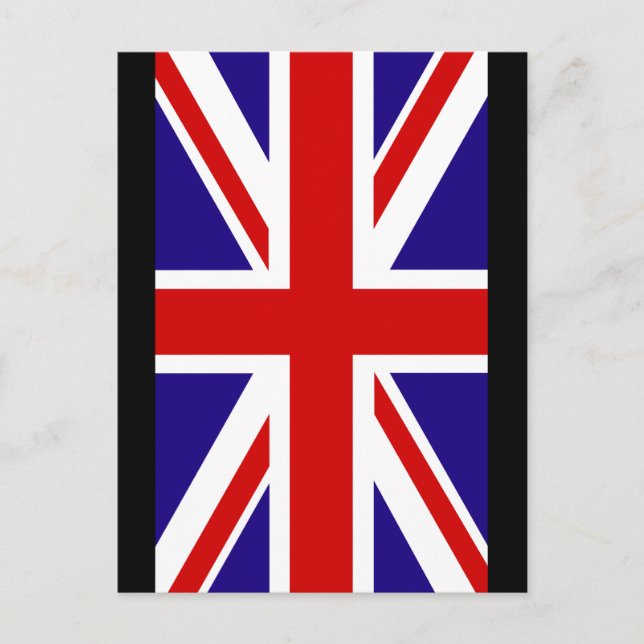 Union Jack 2 Vykort (Framsida)