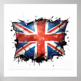 Union jack affisch