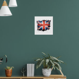 Union jack affisch