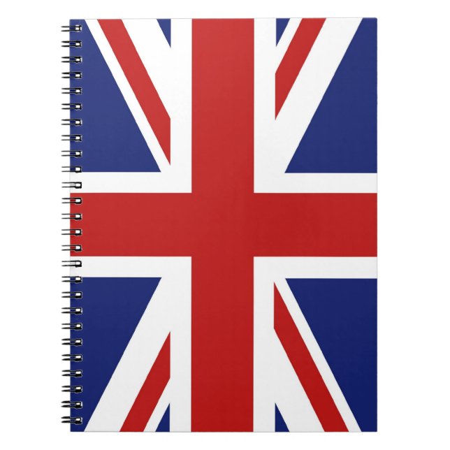 Union Jack Anteckningsbok (Framsidan)