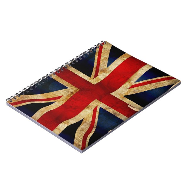 Union Jack anteckningsbok (Vänstra Sidan)