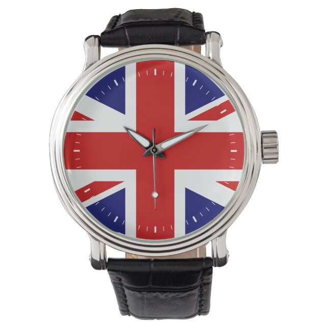 Union Jack Armbandsur (Framsida)