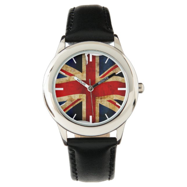 Union Jack Armbandsur (Framsida)