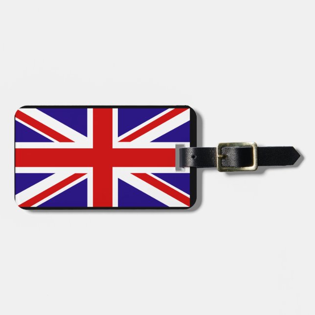 Union Jack Bagagebricka (Horisontell Framsida)