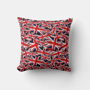 Union Jack British England UK Flagga Kudde
