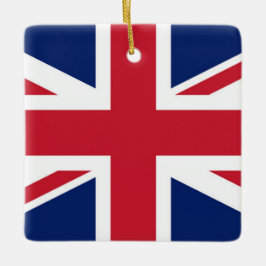 Union Jack British Flag UK Golf Head Cover Julgransprydnad Keramik
