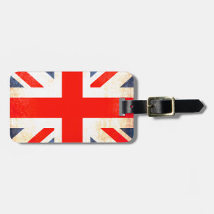 Union Jack British flagga bagagetagg Bagagebricka
