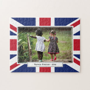 UNION JACK British Flagga Foto Pussel