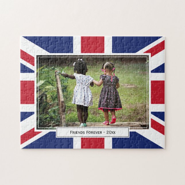 UNION JACK | British Flagga | Foto Pussel (Horisontell)