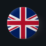 Union Jack British Flagga Pin Button Knapp<br><div class="desc">Union Jack British Flagga Pin Button</div>