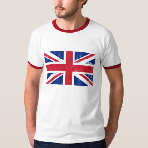 Union Jack British Flagga T-Shirt