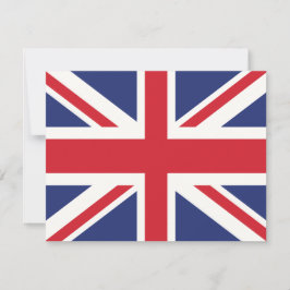 Union Jack British High Tea Möhippa Inbjudan