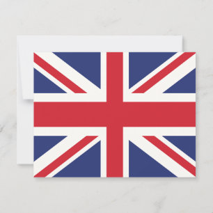 Union Jack British High Tea Möhippa Inbjudan