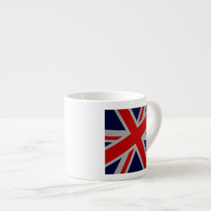 Union Jack Carbon Fiber Stil Decor Espressomugg