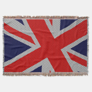Union Jack Carbon Fiber Stil Decor Mysfilt