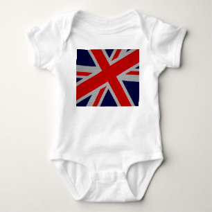 Union Jack Carbon Fiber Stil Decor Tee Shirt