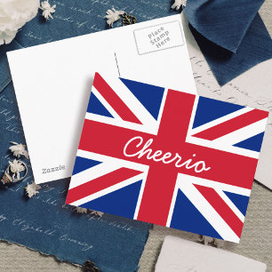 Union Jack Cheerio Vykort