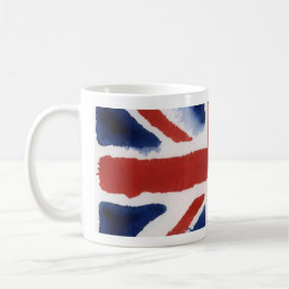 Union jack coffee mug kaffemugg