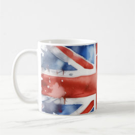 Union jack coffee mug kaffemugg