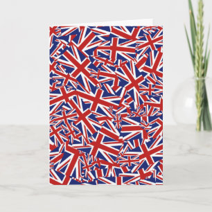 Union Jack Collage Kort