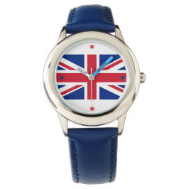 Union Jack Colorful Wristwatch Armbandsur
