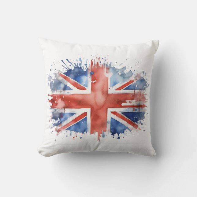 union jack cushion kudde (Framsida)