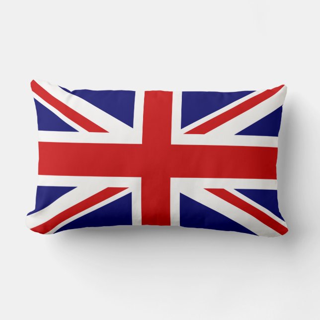 Union Jack cushions Lumbarkudde (Framsida)