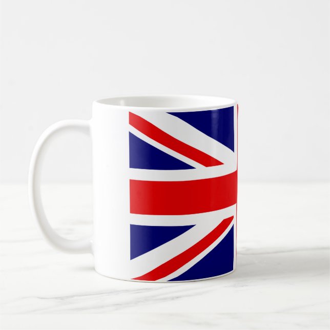 UNION JACK - DEN BRITTISKA FLAGGA KAFFEMUGG (Vänster)