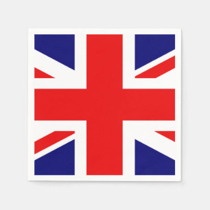 UNION JACK - DEN BRITTISKA FLAGGA PAPPERSSERVETT