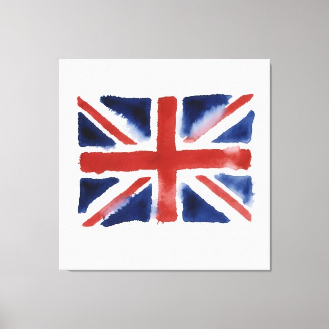 Union jack design canvas print (Framsida)