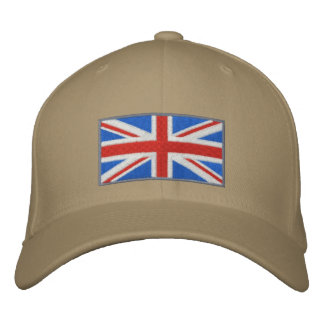 Union Jack Embroiderade hat Broderad Keps