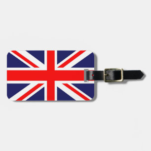 Union Jack flagga Bagagebricka