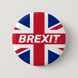 Union Jack Flagga Brexit Supporters Badge Lämna EU Knapp