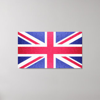 Union Jack Flagga Canvastryck