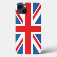 Union Jack/Flagga Design Fodral-Mate iphone case