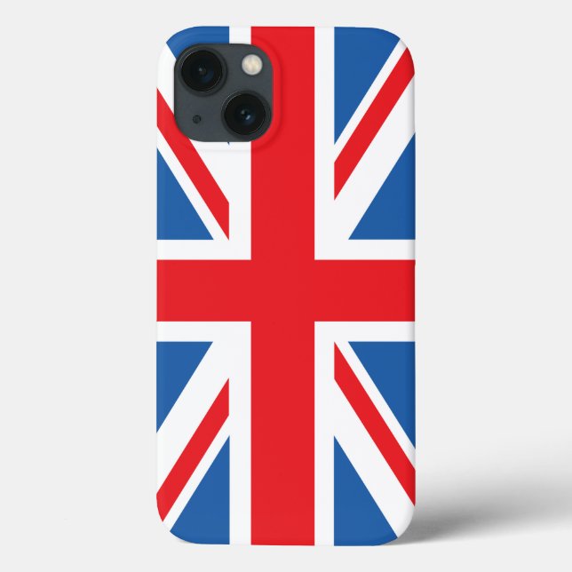 Union Jack/Flagga Design Fodral-Mate iphone case (Baksida)