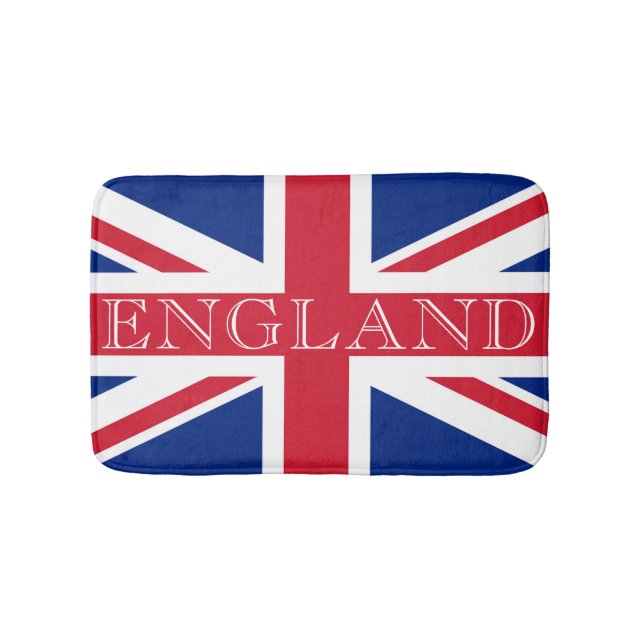 Union Jack Flagga England bmt Badrumsmatta (Framsidan)