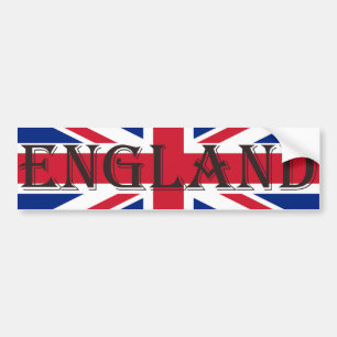Union Jack Flagga England bscn Bildekal