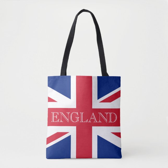 Union Jack Flagga England stcent Tygkasse (Framsida)