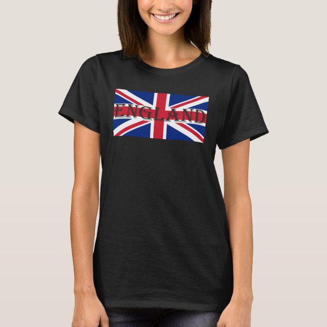 Union Jack Flagga England wcct T Shirt (Framsida)