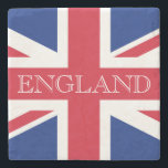 Union Jack Flagga Englands kust Stenunderlägg<br><div class="desc">Union Jack Flagga England Stone Underlägg

Design © Trinkets and Sak 2017 - AHP Design. Alla rättigheter förbehållna.</div>