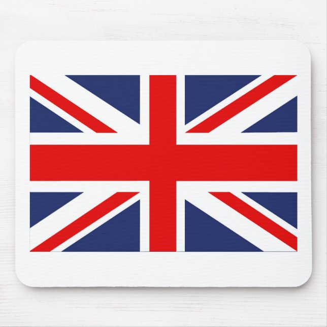 Union Jack Flagga-Förenade kungariket Musmatta (Framsidan)