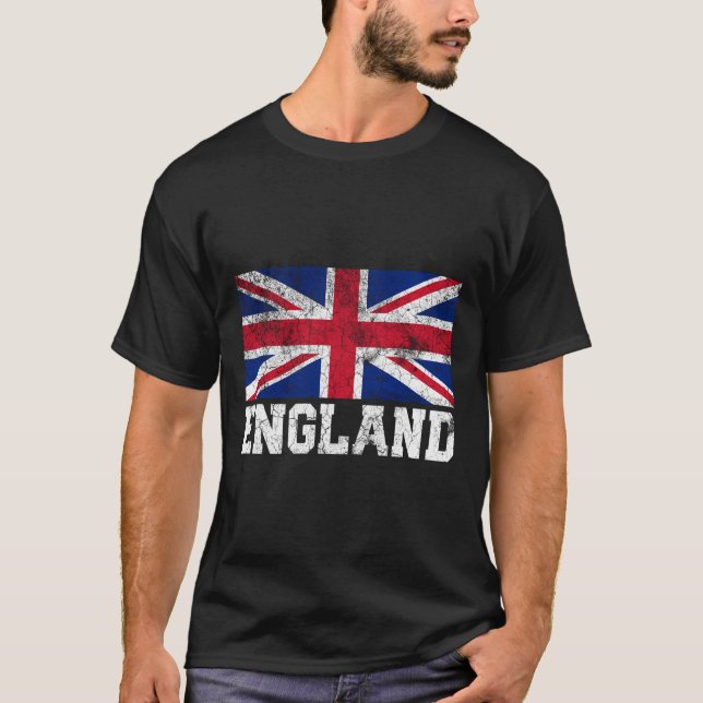 Union Jack Flagga Förenade kungariket Roots Me T Shirt (Framsida)