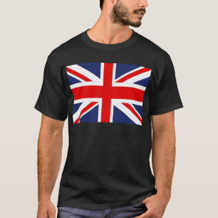 Union Jack Flagga-Förenade kungariket T-shirt
