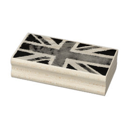 UNION JACK FLAGGA grunge + din idé Stämpel
