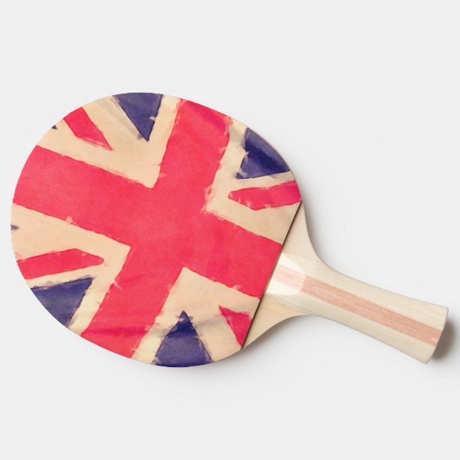 UNION JACK FLAGGA grunge Pingisracket (Sidan)